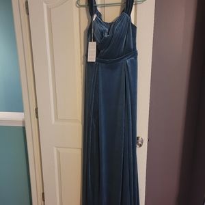 JJs House Size 14 Ink Blue Evening Gown